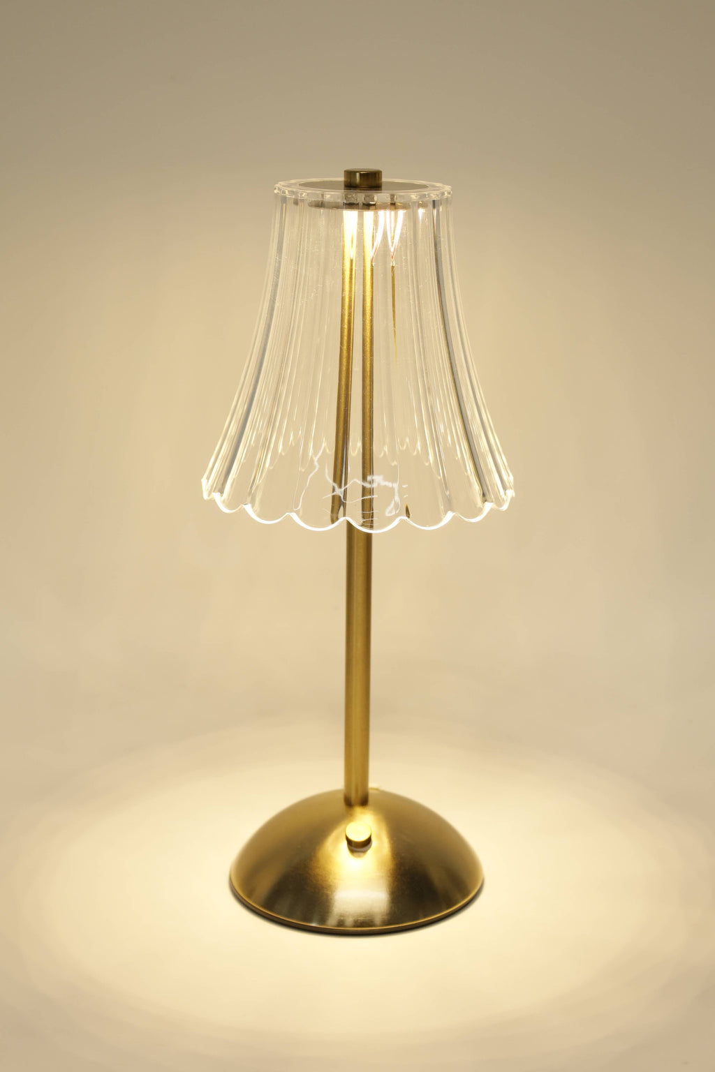 Crystal LED Lamps – Gold (Tubular & Classic Styles)