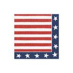 Red, White & Blue Paper Cocktail Napkins