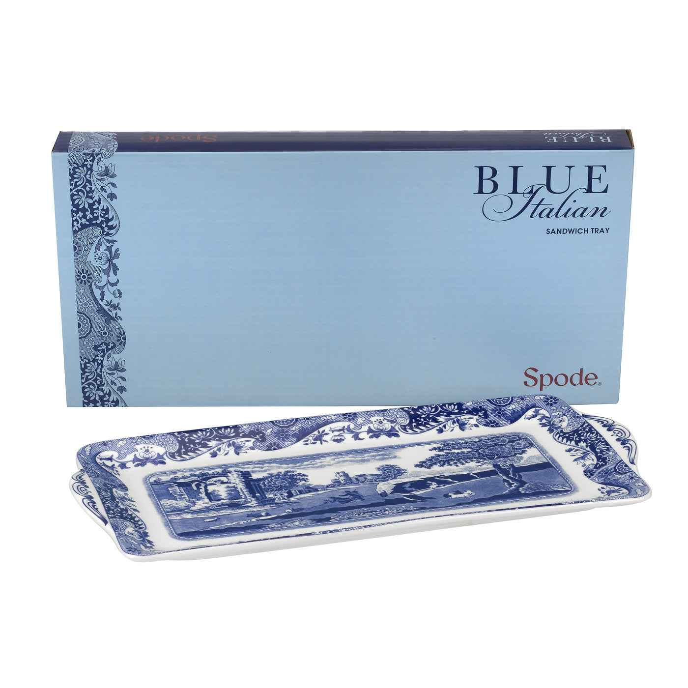 SPODE BLUE ITALIAN SANDWICH TRAY