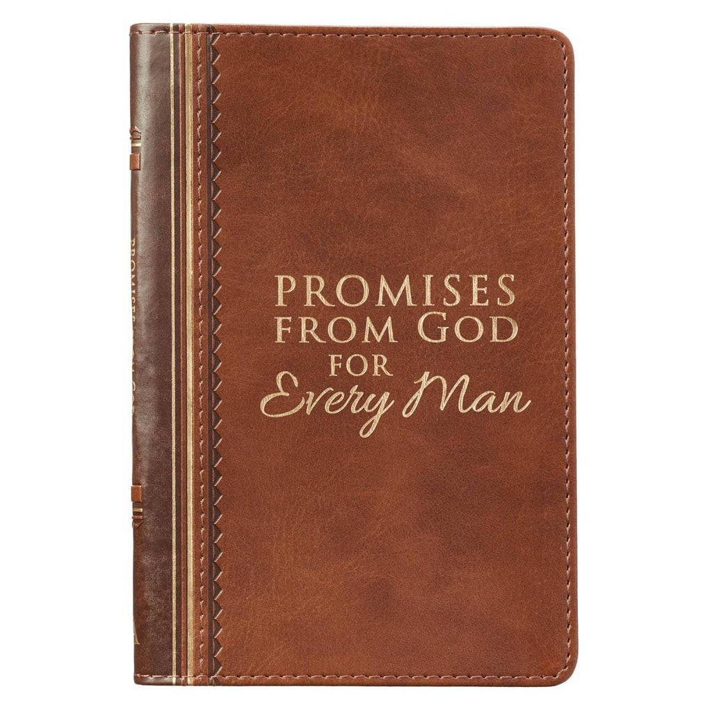 Gift Book Promises From God for Every Man Faux Leather
