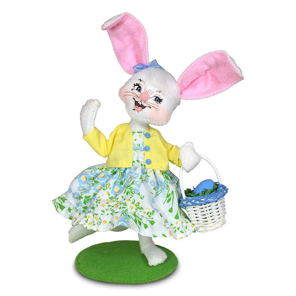 6in Easter Parade Girl Bunny