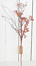 ISB69819- 24in Wild Millet Berry Bush-ORN-12/72pcs