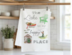 Happy Lake Kitchen Towel