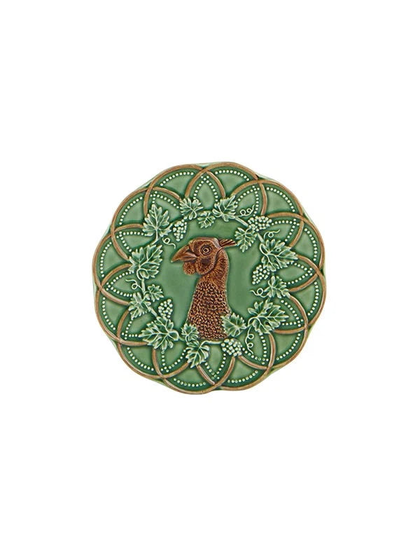 WOODS- BREAD AND BUTTER PLATE PHEASANT