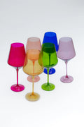 Estelle Vibrant Stemware Mixed Set of 6