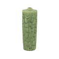 D4.5x14" Decorative Ceramic Flower Vase - Green