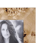 8x10" Burl Wood Photo Frame, Brown 12EA/CTN