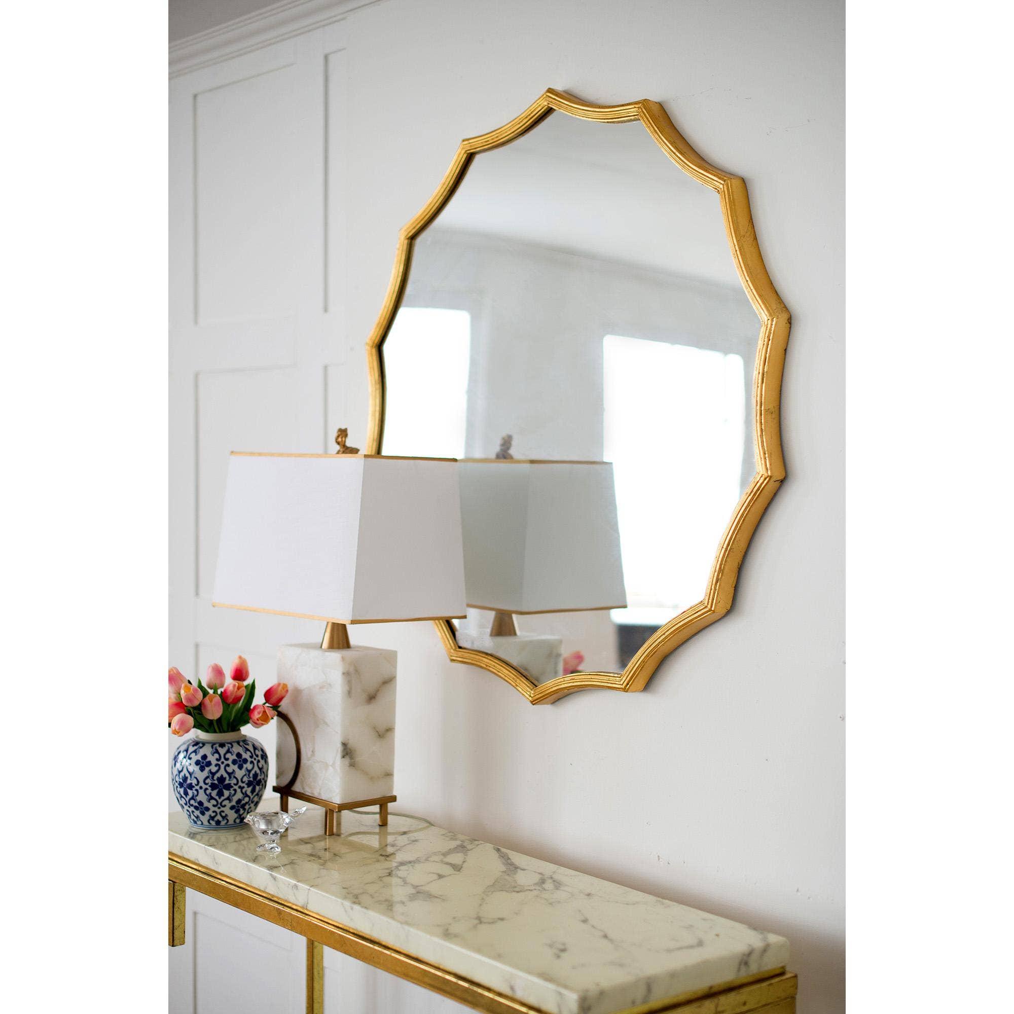 D40" Wall Mirror - Gold
