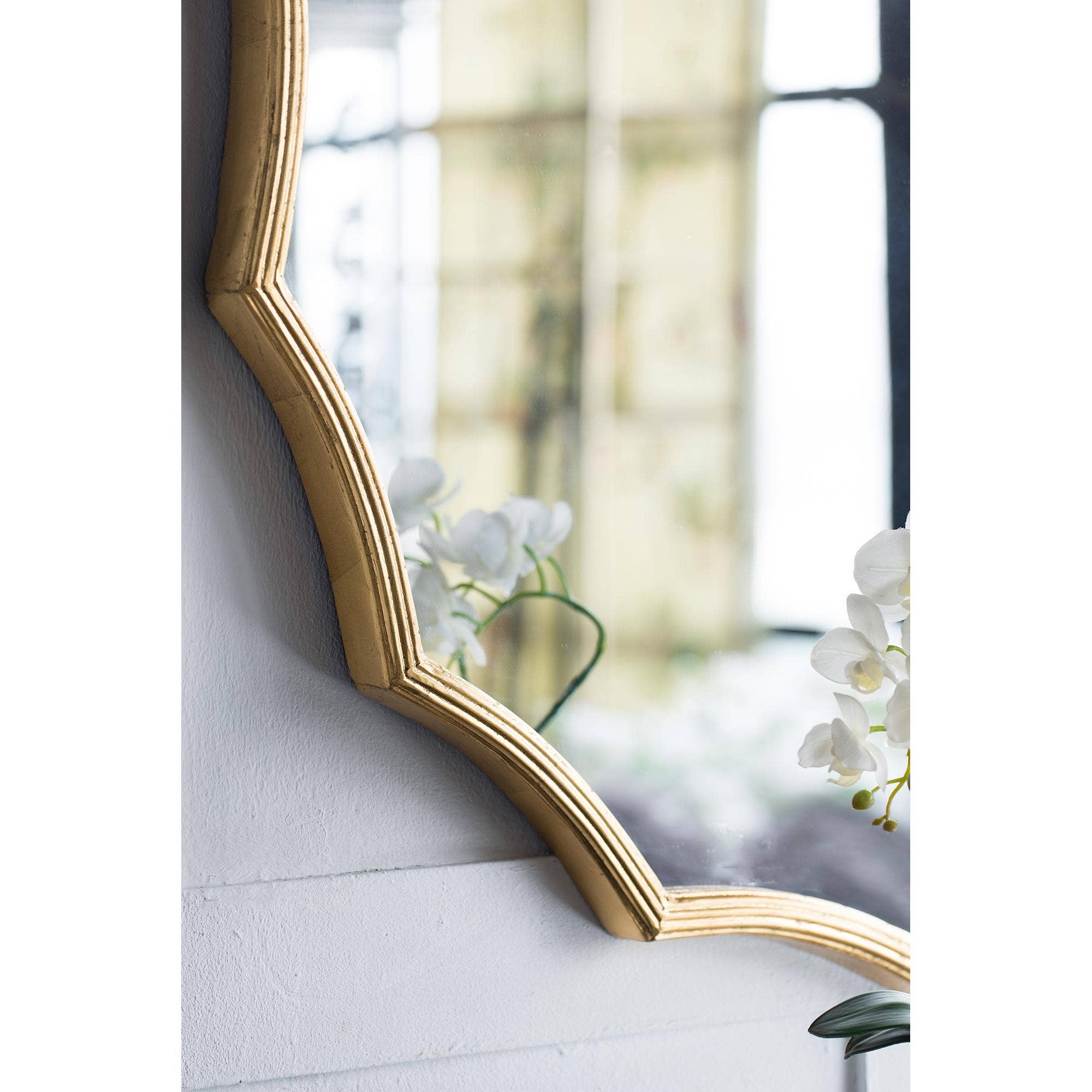 D40" Wall Mirror - Gold