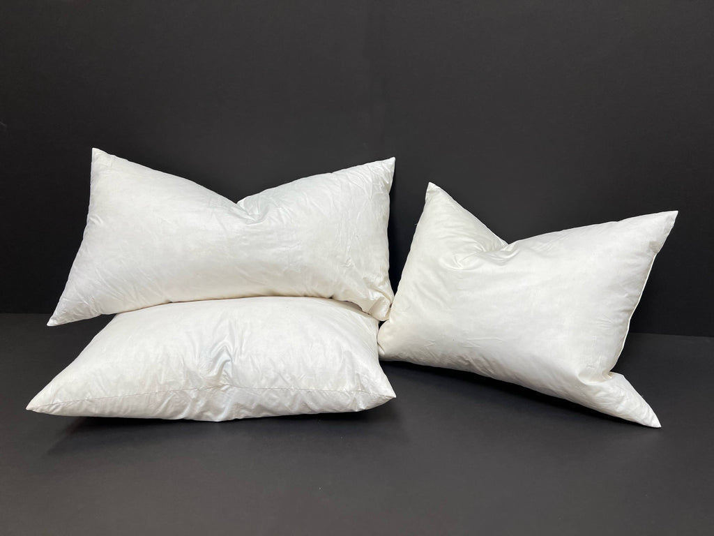 Down Feather Decorative Pillow Inserts - Oblong