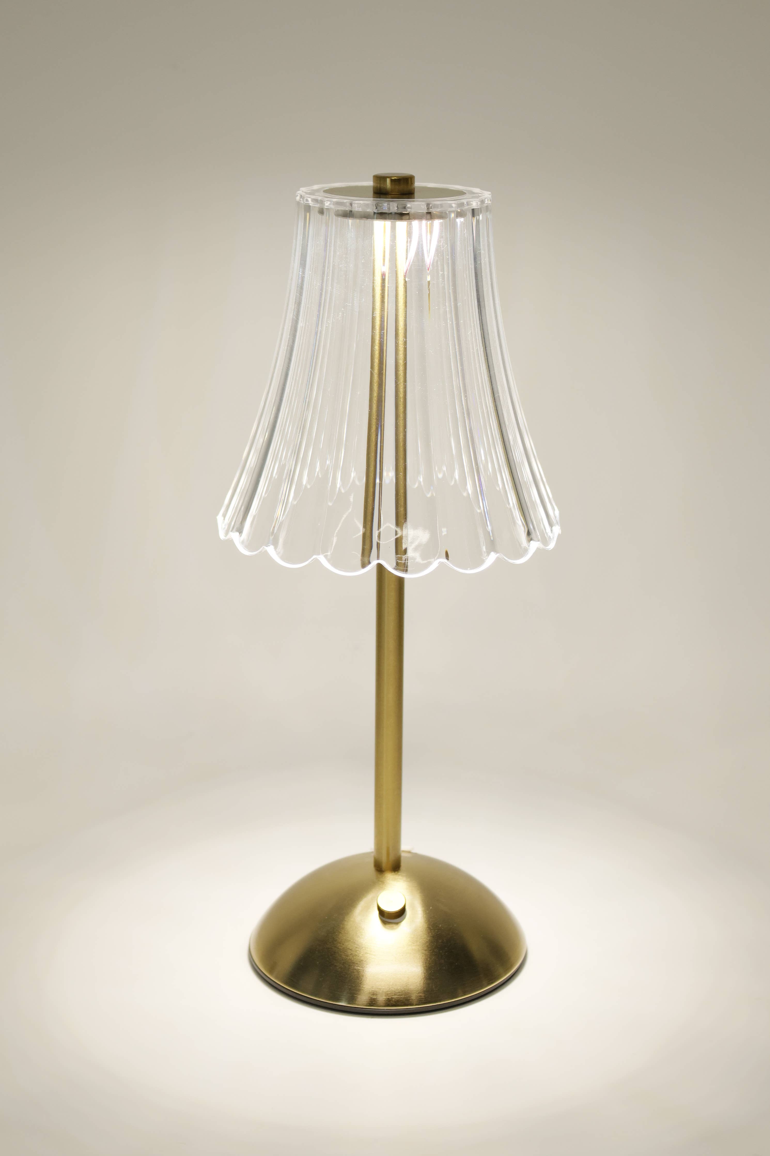 Crystal LED Lamps – Gold (Tubular & Classic Styles)