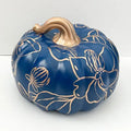 Navy Magnolia Pumpkin