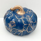 Navy Magnolia Pumpkin