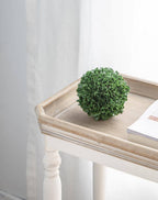 D5" Artificial Boxwood Topiary Ball - Green