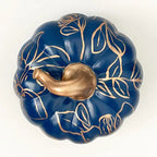 Navy Magnolia Pumpkin