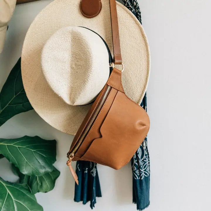 The Leather Sling Bag