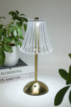 Crystal LED Lamps – Gold (Tubular & Classic Styles)