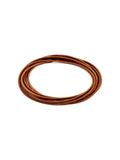 Zenzii Stainless Steel Bangle Set Brown