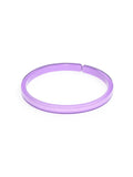 Zenzii Skinny Resin Bangle Lavender