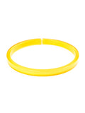 Zenzii Skinny Resin Bangle Yellow