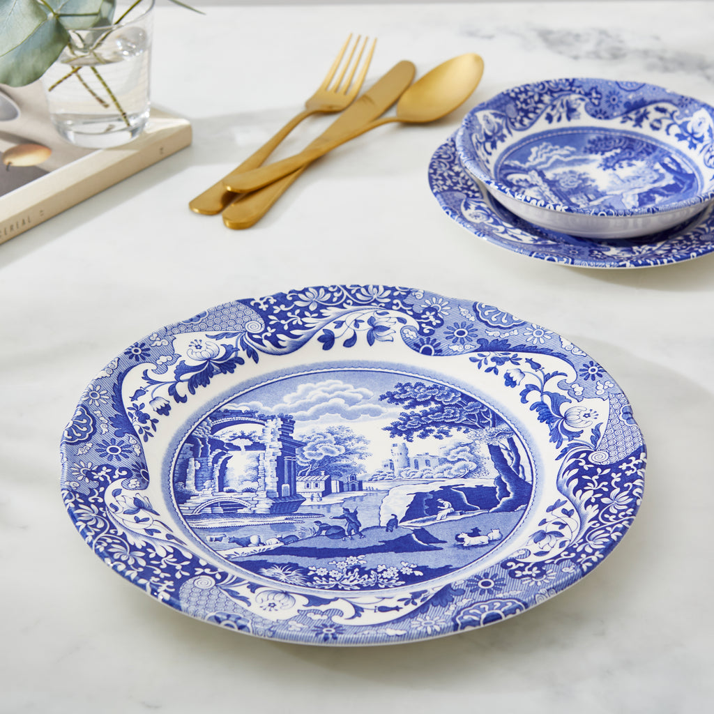 SPODE BLUE ITALIAN DINER PLATE