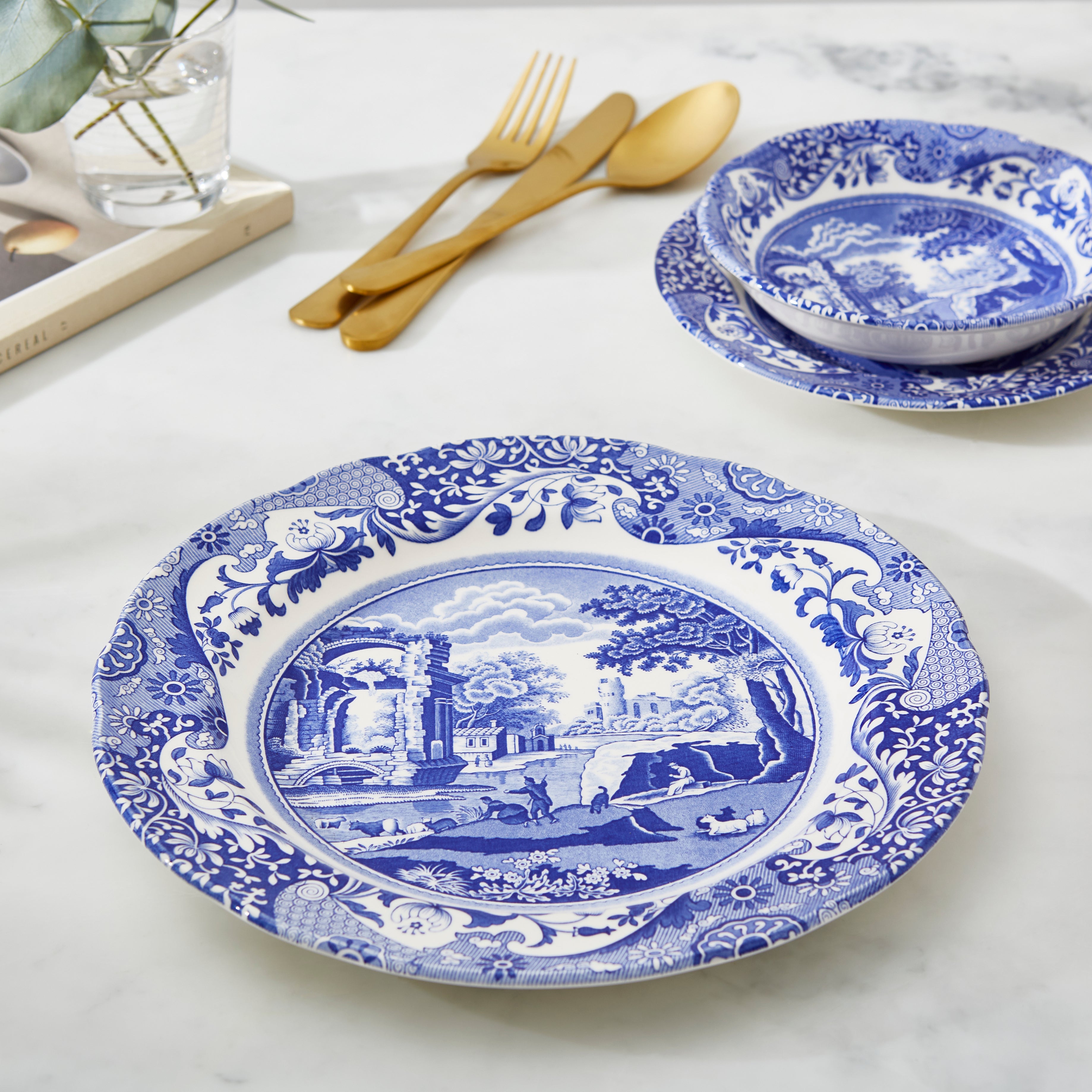 SPODE BLUE ITALIAN DINER PLATE