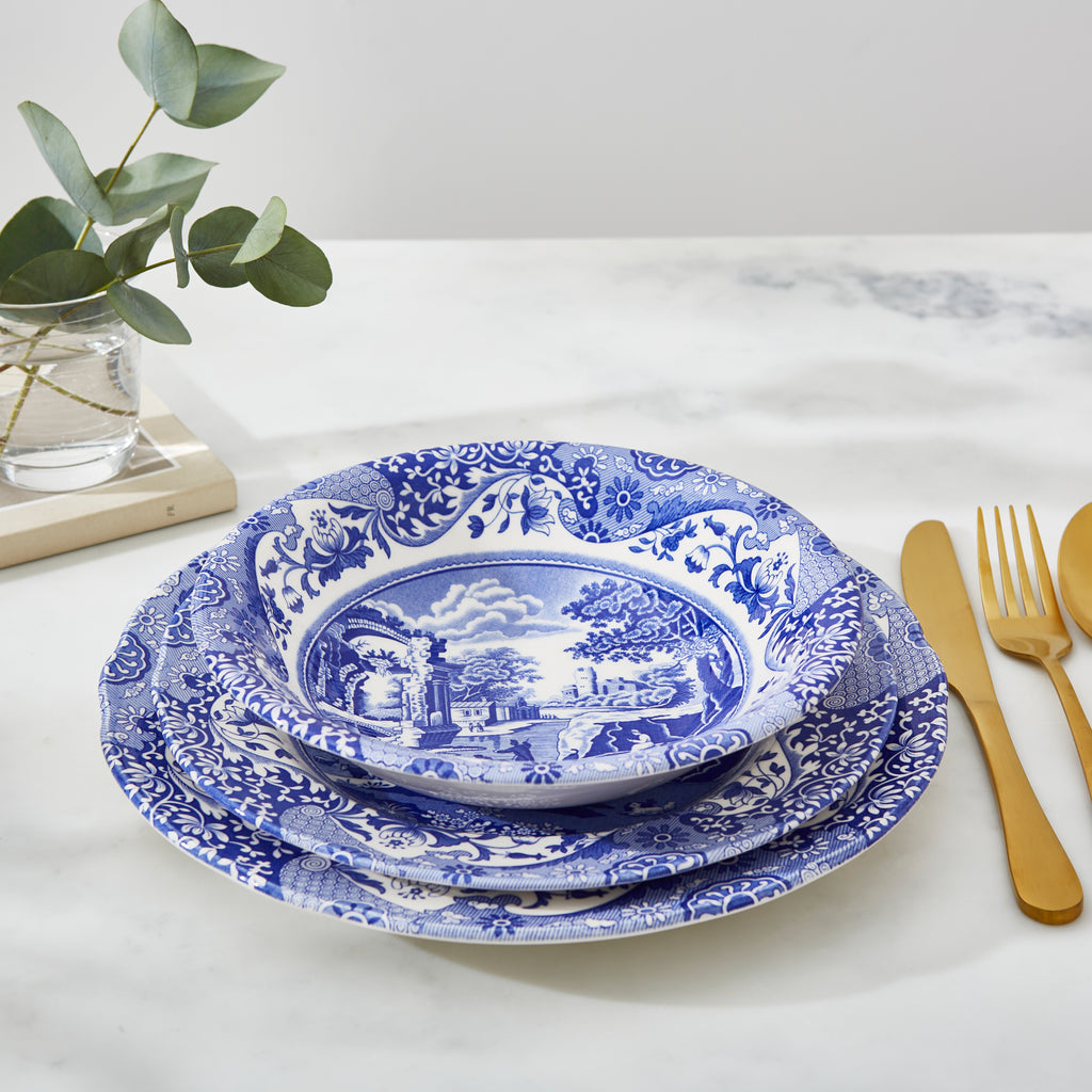 Spode Blue Italian Ascot Cereal Bowl