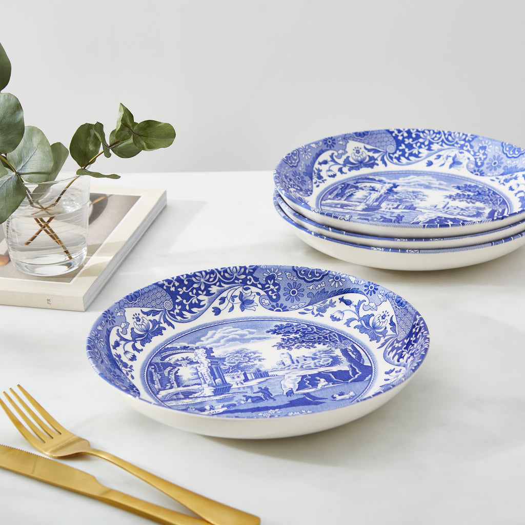 SPODE BLUE ITALIAN PASTA BOWL