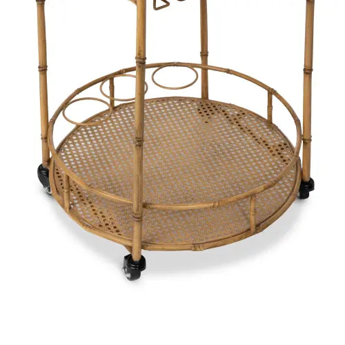 Roanoke Metal Bar Cart