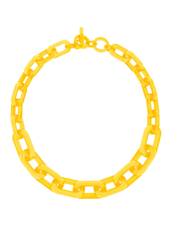Zenzii Resin Cable Link Necklace