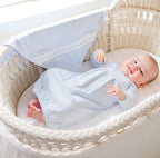 Baby Boy's Smocked Argyle Gown With Hat