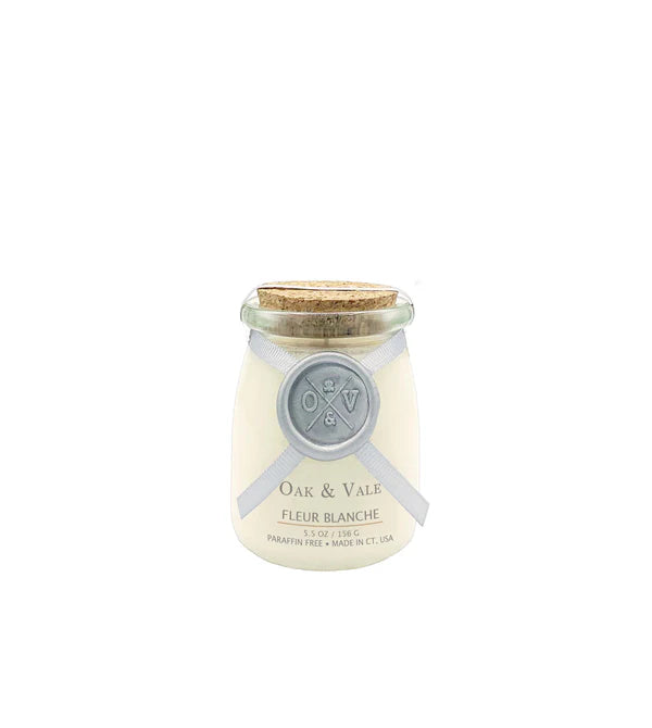 FLEUR BLANCHE Small Candle