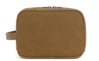 Men's Toiletry Bag Coated Canvas Hay