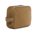 Men's Toiletry Bag Coated Canvas Hay