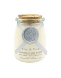 BRAMBLES AND ROSES Small Candle