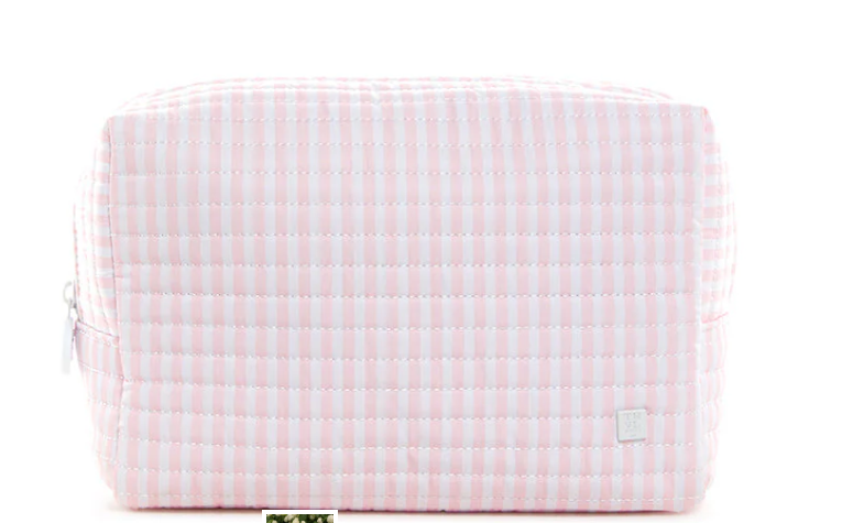 Quilted Stroller Bag Bundle in Pimlico Stripe Pink
