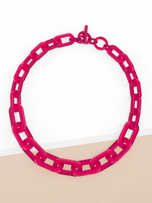 Zenzii Resin Cable Link Necklace