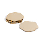 Lina Metal Coaster - Polished Gold - Set of 4