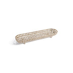 Oval Alloy Tray - Gold