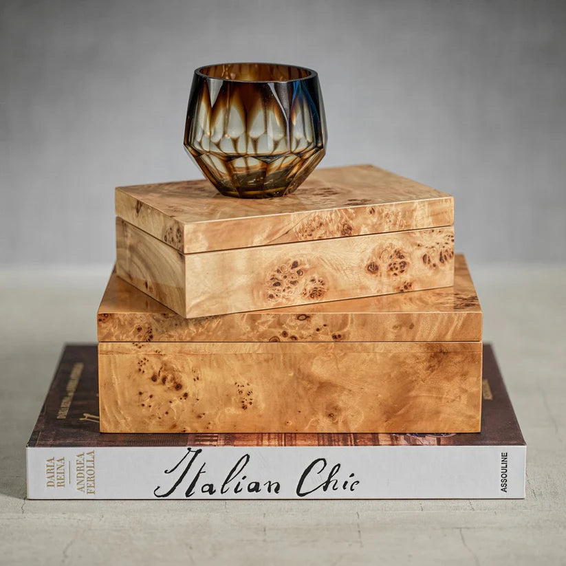 Leiden Burlwood Design Box