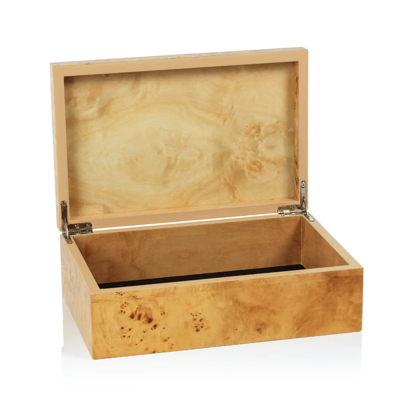 Leiden Burlwood Design Box