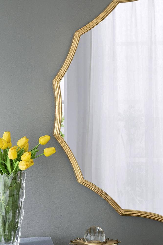 D40" Wall Mirror - Gold