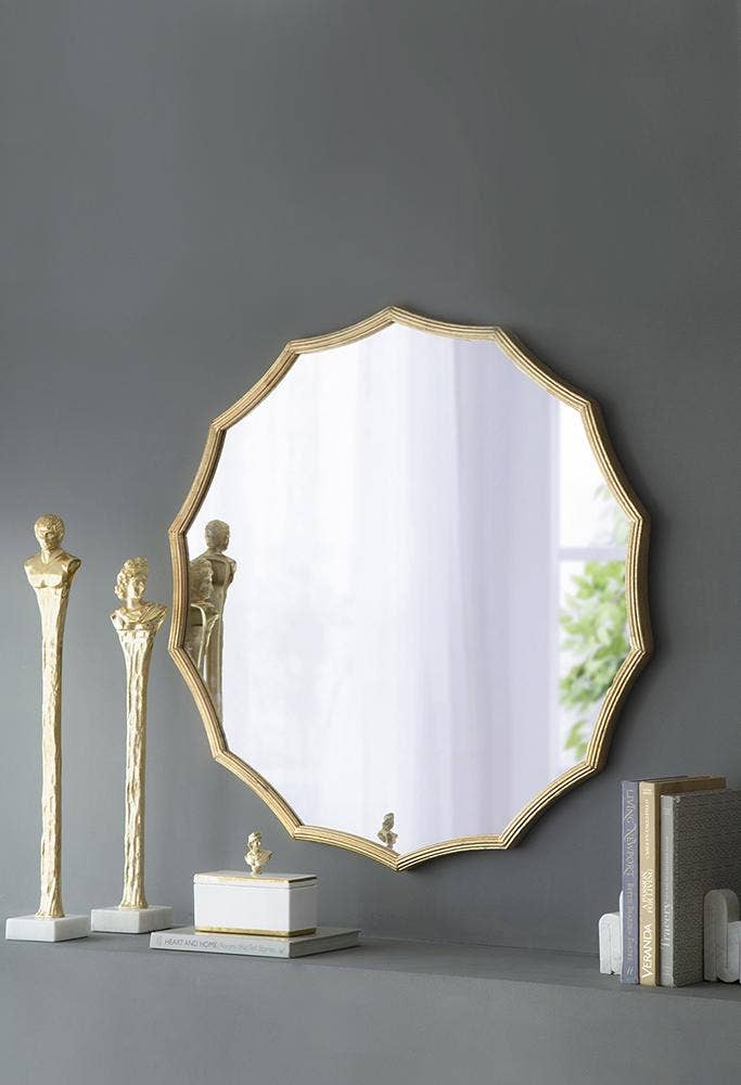 D40" Wall Mirror - Gold