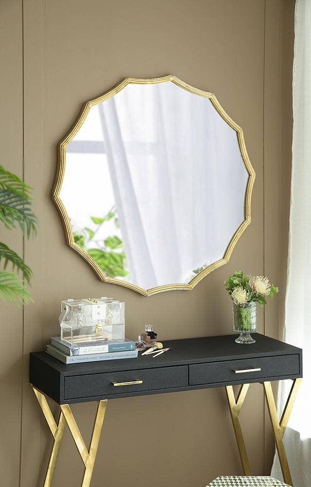 D40" Wall Mirror - Gold