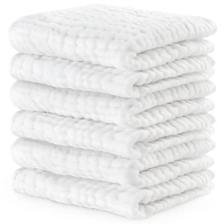 Muslin Baby Washcloths