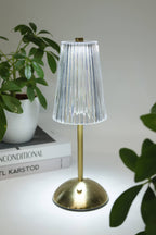 Crystal LED Lamps – Gold (Tubular & Classic Styles)