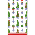WH Christmas Topiaries Guest Towels