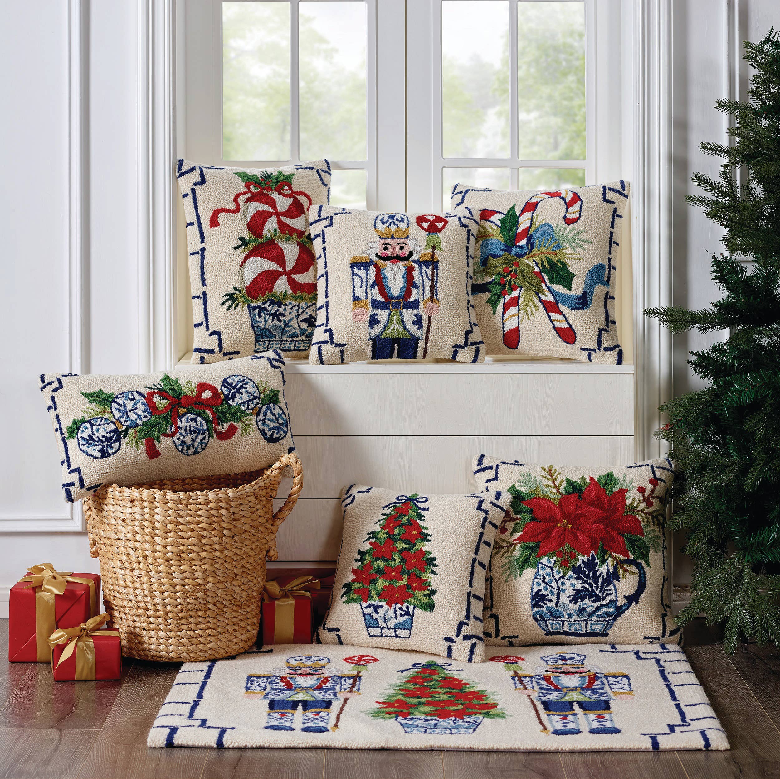 Chinoiserie Candy Hook Pillow