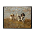 M Vintage oil painting reproduction