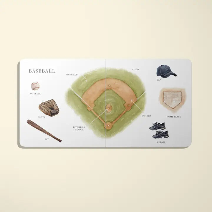 Our Big Book of Sports (Baby Board Book)